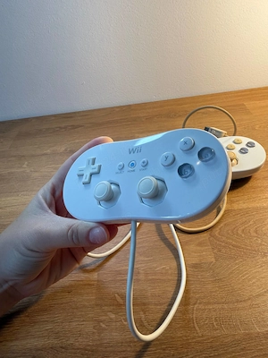 Wii Classic Controller original Nintendo   functional, testat - imagine 2