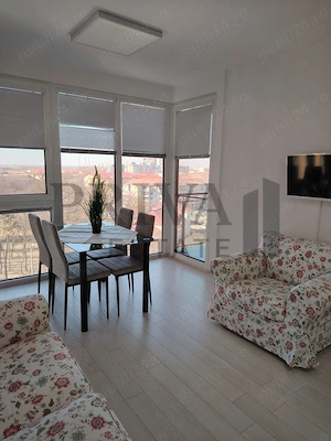 Apartament mobilat 2 camere, etaj 7, lift, parcare, Soarelui - imagine 4