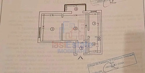 Apartament cu 2 camere etajul 2 zona Podu Ros - imagine 2