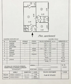 Vanzare Apartament 2 camere, 46 mp utili + lbalcon bloc 1970, Drumul Taberei - imagine 16