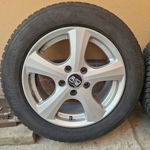 Set roți iarnă jante MSW by OZ R16 cu Bridgestone LM005