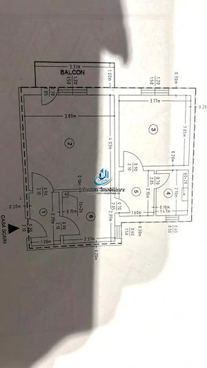 Apartament 2 camere semidecomandat / etaj 1 / Sud / Posta Maratei - imagine 7