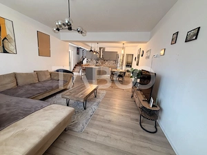 Casa individuala moderna de vanzare cu 5 camere 2 bai teren Sura Mare