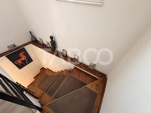Casa individuala moderna de vanzare cu 5 camere 2 bai teren Sura Mare - imagine 19