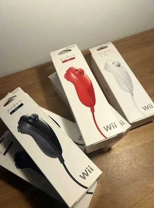 Nunchuk Wii original Nintendo   sigilat, import Japonia