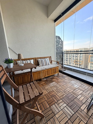 De închiriat pe termen lung   apartament cu 2 camere, complex Onix Blue, Mamaia Nord - imagine 6