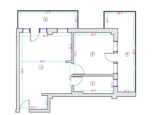 Apartament 2 camere, 46 mp, modern, zona Donath - imagine 5