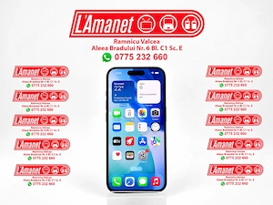 iPhone 15 Pro Black 1 TB Neverlocked Stare Buna FullBox Bateria 100%