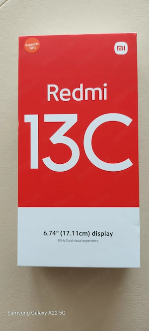 Vând smart telefon Redmi 13c 5g 6Gb Ram 128Gb nou nouț în garanție. 