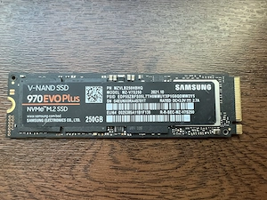 SSD Nvme gen 3 Samsung 970 EVO Plus 250Gb