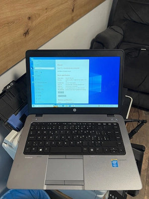 HP EliteBook 840 G1 i7, 8GB RAM, SSD 256GB, baterie 100%, geantă+încărcător HP originale