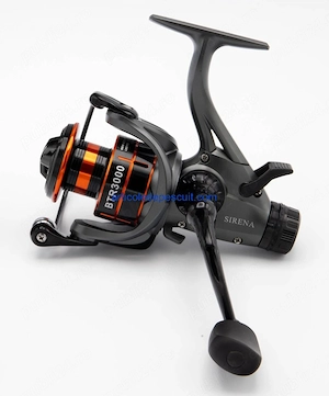 Mulineta Spinning, SIRENA BTR 3000, cu 10 rulmenti, tambur metalic, BaitRunner   produs nou