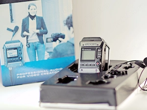 Zoom F1-LP, Recorder audio pe 2 canale pentru camere DSLR si Mirrorless