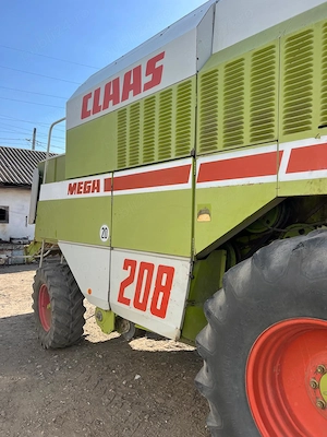 Vând combină agricolă Claas Mega 208 cu heder păioase 5m   stare excelentă - imagine 4