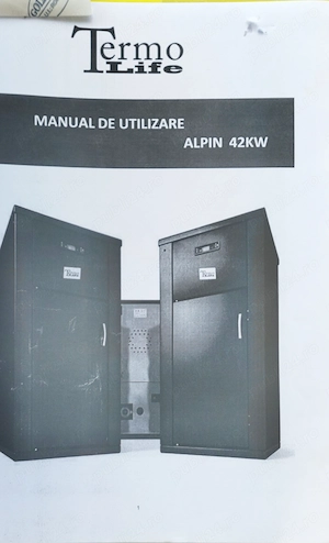 Cazan peleti ThermoLife 42kw. 