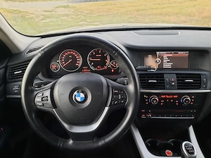 BMW X3 4x4 an 2011 motor 2.0 cm3 diesel cutie manuala 184cp  - imagine 8