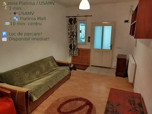 1 cameră   Platinia   USAMV   Split-level l   Parcare