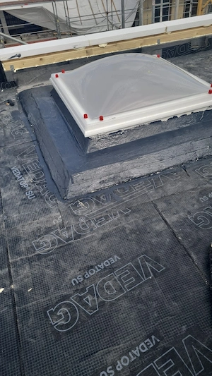Luminator VELUX acoperiș terasă 80x80 cm   nou