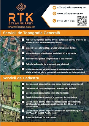 Servicii topo-cadastrale