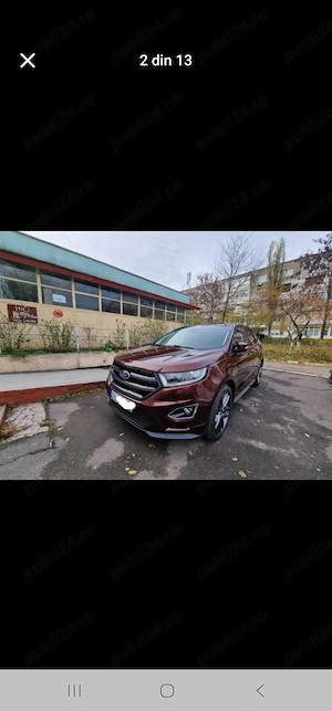 Ford Edge Sport 2.0 euro6 210cp - imagine 3