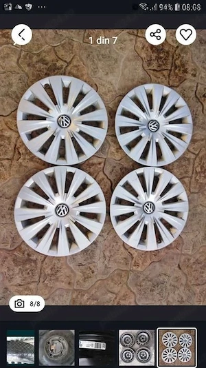Anvelope auto moto diferite marimi cu jante sau fara, capace auto - imagine 8