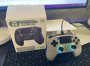 Controller PS4 wireless   Hall Effect   RGB - imagine 2
