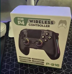 Controller PS4 wireless   Hall Effect   RGB