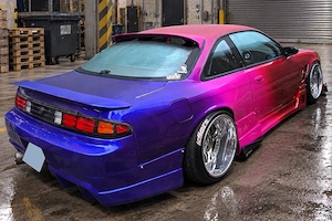 Eleron luneta spoiler NISSAN 200SX S14