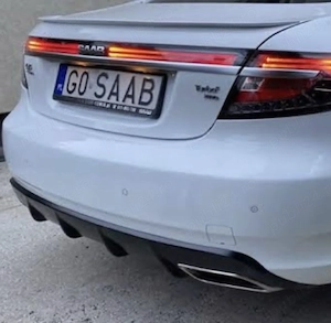 Difuzor bara spate fusta spoiler lip SAAB 95 9-5 NG  - imagine 2