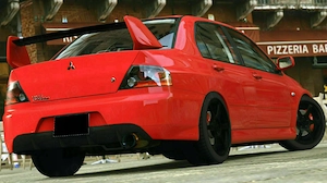 Eleron portbagaj Mitsubishi Lancer EVO 7 8 9 - imagine 3