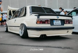 Prelungire bara spate fusta spoiler lip BMW SERIA 3 E30 non facelift 1982-1988 aspect BBS TFB