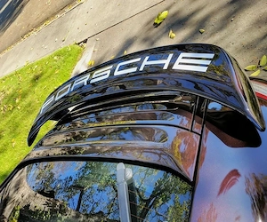 Eleron portbagaj spoiler PORSCHE 911 997 2004-2011 - imagine 2