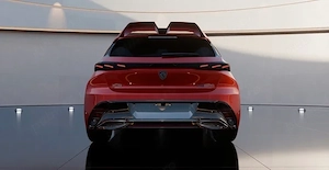 Eleron portbagaj spoiler PEUGEOT 308 MK3 T10 III HATCHBACK 2021 2022 2023 2024 2025 2026 - imagine 2