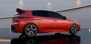 Eleron portbagaj spoiler PEUGEOT 308 MK3 T10 III HATCHBACK 2021 2022 2023 2024 2025 2026 - imagine 10
