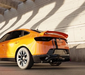 Eleron portbagaj spoiler RENAULT ARKANA aspect PERFORMANCE 2019-2026 - imagine 8
