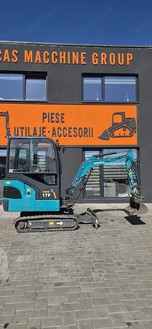 Miniexcavator Sunward SWE17F 2  kg   3 cupe + cuplă rapidă - imagine 2