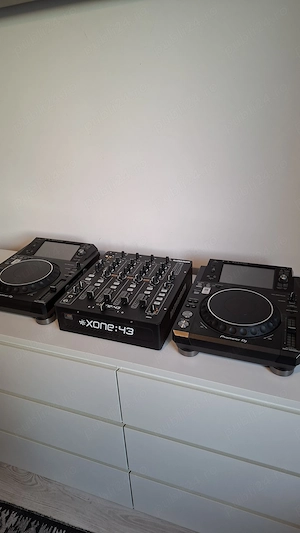 2x Pioneer XDJ-1000MK2 + Xone 43   Setup DJ complet
