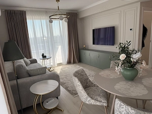 Prorietar, vand apartament 2 camere,complet mobilat, utilat lux in complexul Denya Forest - imagine 2