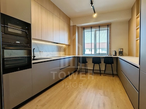 Apartament prima inchiriere cu 3 camere, nou, mobilat lux. - imagine 5