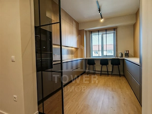 Apartament prima inchiriere cu 3 camere, nou, mobilat lux. - imagine 6