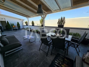 Penthouse 4 camere mobilat 2 bai 2 parcari terasa 72 mp Turnisor Sibiu - imagine 19