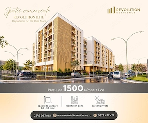 NEW! COMISION 0% - Spatiu Comercial   Bdul Republicii 115, Baia Mare