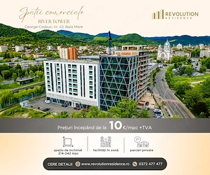 NEW! COMISION 0% - Spatiu Comercial - Birouri - DE INCHIRIAT - George Cosbuc 42, Baia Mare