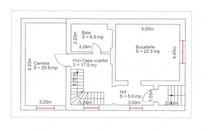 Casa individuala de vanzare cu 2 fronturi stradale zona Tiglari Sibiu - imagine 10