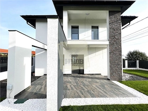 Casa moderna 5 camere 2 bai teren 498 mp 4 parcari 10 km de Sibiu - imagine 12