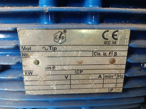 Grup Pompare Ulei   Lichide Vâscoase - Pompă Mecanex DL1 și Motor 1.1kW
