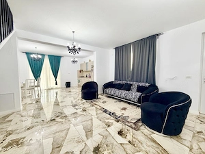 Duplex cu panouri fotovoltaice | 4 camere, complet mobilat, Bucovat - imagine 7