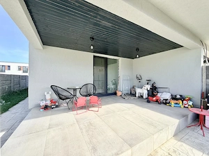 Duplex cu panouri fotovoltaice | 4 camere, complet mobilat, Bucovat - imagine 3