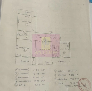 Vand apartament 3 camere Bd Libertatii - imagine 14