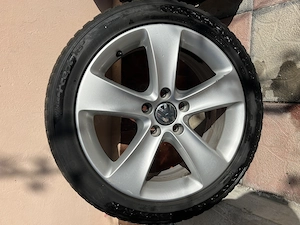Vand set jante VW R17 Santa Maria cu anvelope de iarna hankook - imagine 4